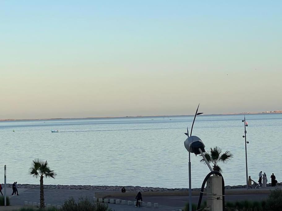 3 Zimmer Wohnung Corniche Nador Sidi Ali- Am Meer & Wifi Exterior foto